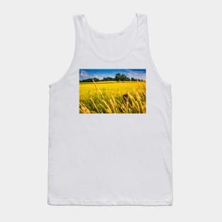 Summer Wheat Field 3 Tank Top